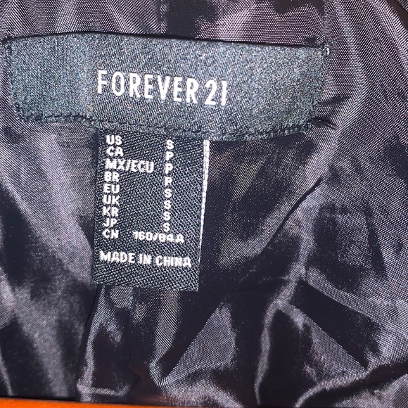 🔥FOREVER 21 Size S Motorcycle Jacket🔥 - Picture 2 of 4